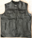 Leather Riding Vest