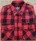 Red & Black Outlaw Flannel