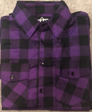 Purple & Black Flannel