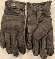 Black Hybrid Gloves