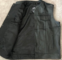 Leather Riding Vest