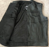 Leather Riding Vest
