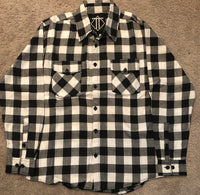 Black and White Outlaw Flannel