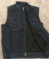 Blue Denim Outlaw Vest