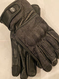 Black Hybrid Gloves