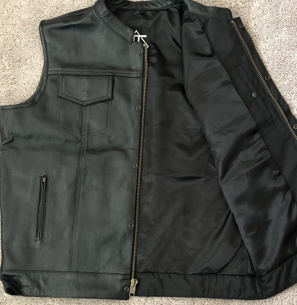 Leather Riding Vest