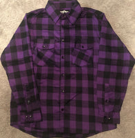 Purple & Black Flannel