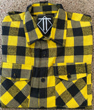 Yellow & Black Outlaw Flannel