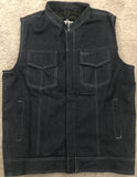 Blue Denim Outlaw Vest