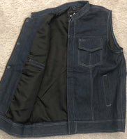 Blue Denim Outlaw Vest