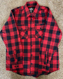 Red & Black Outlaw Flannel